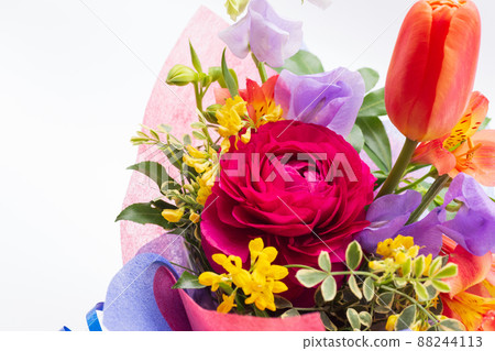 Tulip bouquet flower arrangement celebration 88244113