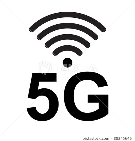 5g logo icon vector for graphic design, logo,... - Stock ...