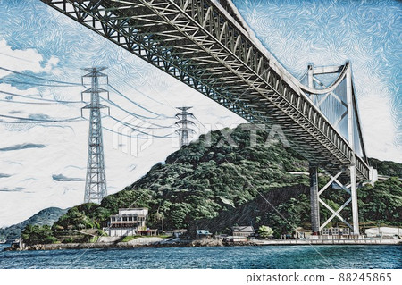 Kanmon Bridge 88245865