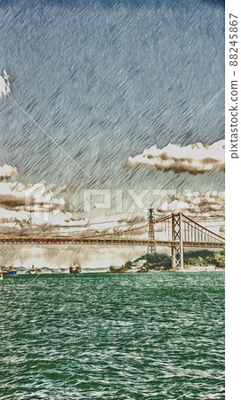 Kanmon Bridge 88245867