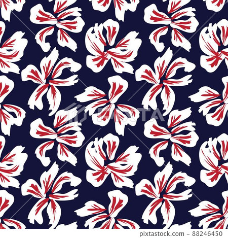 Floral Seamless Pattern Design Background Floral Seamless Pattern Design Background 88246450