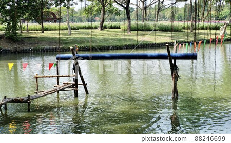 Traditional Water Thai Boxing or Muay Talay 88246699