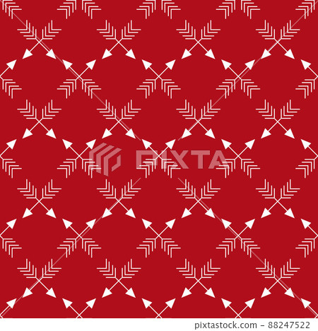 Christmas nordic pattern with arrows 88247522