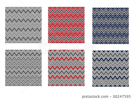 Collection of festive Christmas patterns.Vector illustration Collection of festive Christmas patterns.Vector illustration 88247595