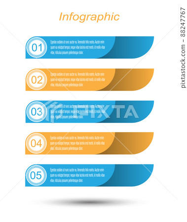 Infographics banners for web layout. Infographics banners for web layout. 88247767