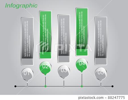Infographic template for modern data visualization and ranking Infographic template for modern data visualization and ranking 88247775