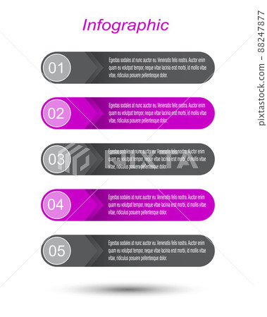 Infographics banners for web layout. Infographics banners for web layout. 88247877