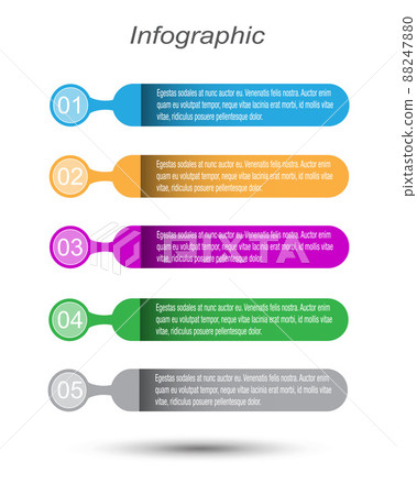 Infographics banners for web layout. 88247880