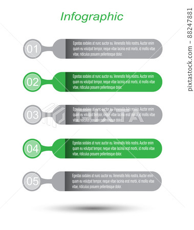 Infographics banners for web layout. Infographics banners for web layout. 88247881