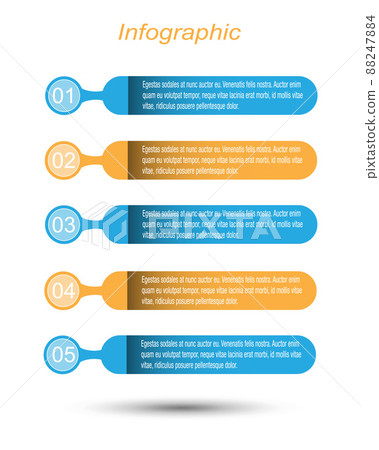Infographics banners for web layout. 88247884
