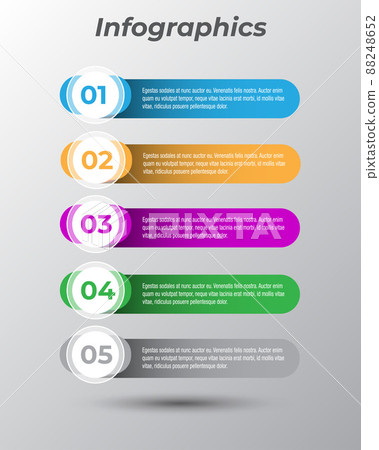 Infographics banners for web layout. Infographics banners for web layout. 88248652