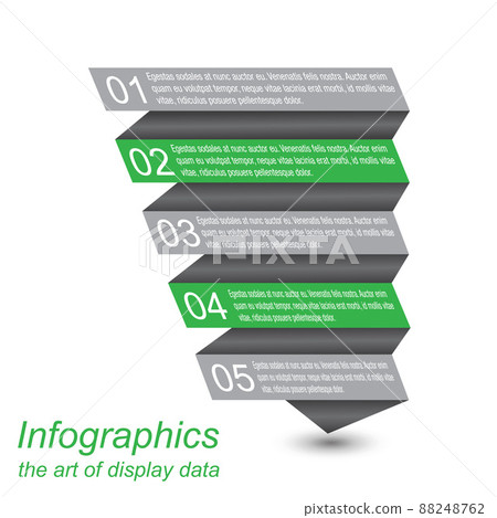 Infographic template for modern data visualization and ranking Infographic template for modern data visualization and ranking 88248762
