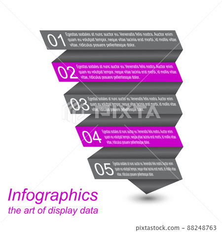 Infographic template for modern data visualization and ranking Infographic template for modern data visualization and ranking 88248763
