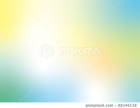 Soft yellow and light blue gradation background [diagonal line] 88249138