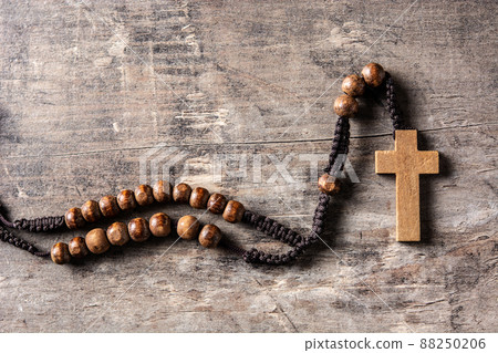 Rosary catholic cross 88250206