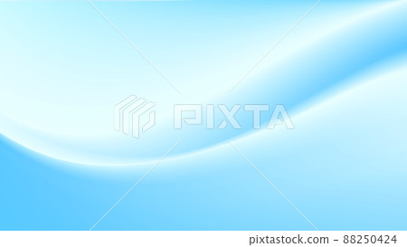 Cloth wave-like drapes, gentle blue lights and shadows, background images 88250424