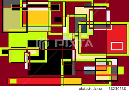 CG image line drawing 1 CG image line drawing 1 88250588