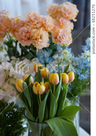 果子露橙色和藍色花 果子露橙色和藍色花 88251270