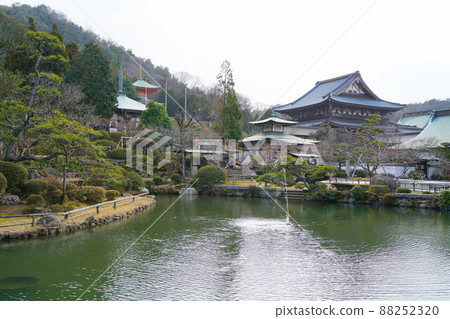 [中國30地藏聖地]岡山縣淺口市鴨形町天台宗古寺名王院6號自由生活池 88252320