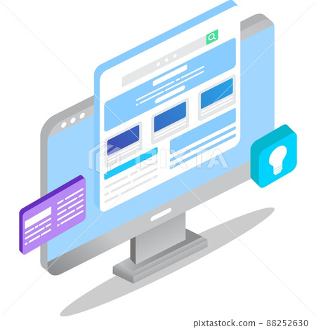 Mail info vector email message box 3d icon Mail info vector email message box 3d icon 88252630