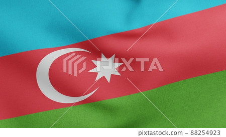 National flag of Republic of Azerbaijan waving 3D Render, Azerbaycan bayragi or Azerbaijanis Azeris, flag Azerbaijan Democratic Republic National flag of Republic of Azerbaijan waving 3D Render, Azerbaycan bayragi or Azerbaijanis Azeris, flag Azerbaijan Democratic Republic 88254923