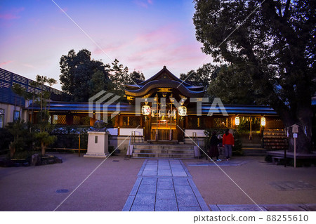 Seimei Shrine in the sunset_spiritual power spot Seimei Shrine in the sunset_spiritual power spot 88255610