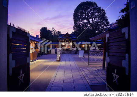 Seimei Shrine in the sunset_spiritual power spot Seimei Shrine in the sunset_spiritual power spot 88255614