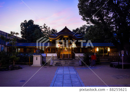 Seimei Shrine in the sunset_spiritual power spot Seimei Shrine in the sunset_spiritual power spot 88255621