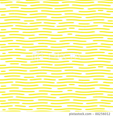 The geometric pattern with wavy lines. Seamless vector background. White and yellow texture. Simple lattice graphic design The geometric pattern with wavy lines. Seamless vector background. White and yellow texture. Simple lattice graphic design 88256012