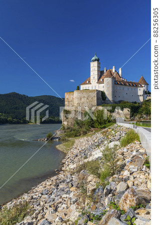 Schonbuhel castle from the 12th century on Danube, Lower Austria, Austria Schonbuhel castle from the 12th century on Danube, Lower Austria, Austria 88256305