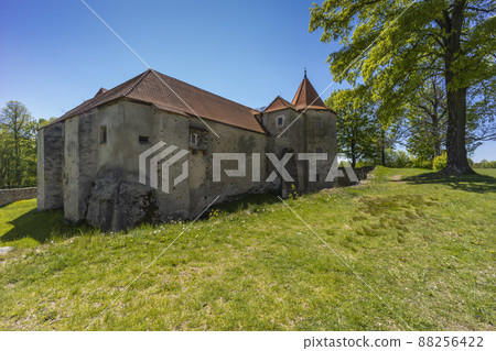 Cuknstejn Fortress near Nove hrady, Southern Bohemia, Czech Republic 88256422