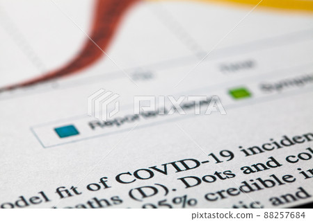 COVID-19 corona virus disease chart graph COVID-19 corona virus disease chart graph 88257684