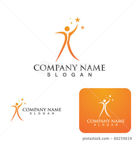 Health life people logo sign illustration vector Health life people logo sign illustration vector 88259819