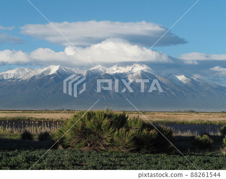 從蒙特維斯塔沼澤看到的白頂桑格雷迪克里斯託山脈 88261544