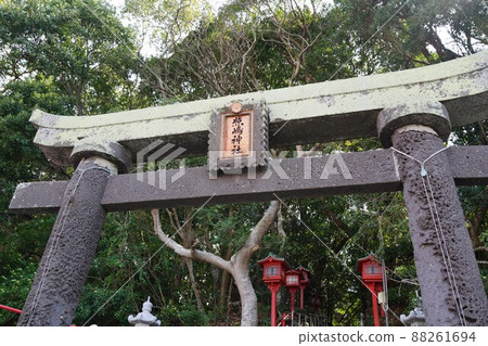 Terujima Shrine (Satsuma ware founder's first landing site) Ichikikushikino City, Kagoshima Prefecture 88261694