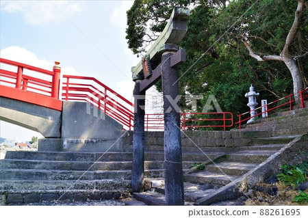 Terujima Shrine (Satsuma ware founder's first landing site) Ichikikushikino City, Kagoshima Prefecture 88261695