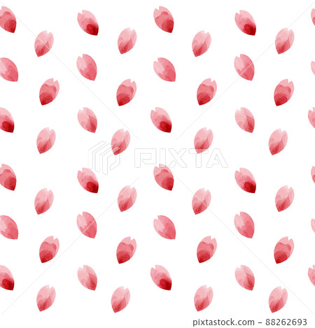 Beautiful watercolor cherry blossom petals seamless pattern, background Beautiful watercolor cherry blossom petals seamless pattern, background 88262693