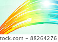 Rainbow gradient digital background 88264276