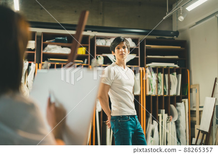 Male clothing model 88265357