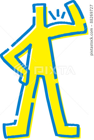 A stickman who can be proud of his power 88269727