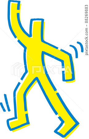 Stickman dancing 88269883