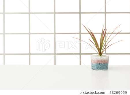 Interior image of windows and tables 88269969