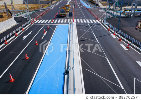 New road before opening New road before opening 88270257