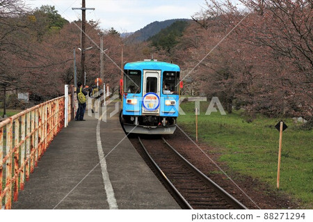 地方鐵道漫步 9 垂海鐵道（岐阜縣伊備郡伊備川町吉雷） 88271294