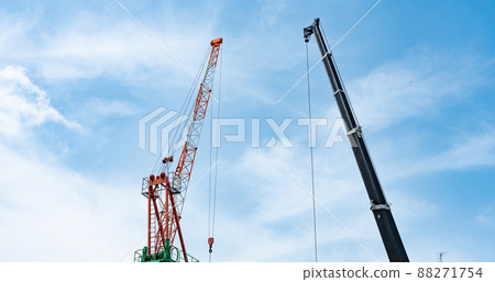 Construction site crane Construction site crane 88271754
