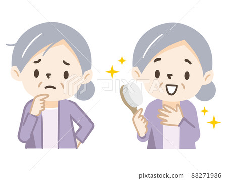 前後準備外表的老年人 88271986