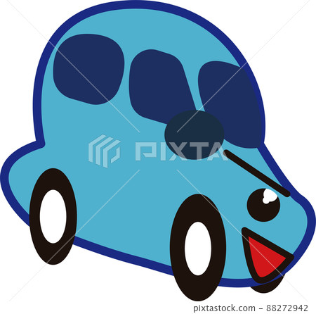 Blue car character 88272942