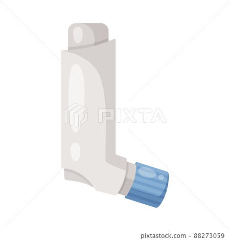 Cartoon Inhaler Illustration 88273059