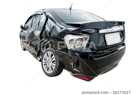 Car crash accident background Car crash accident background 88273827