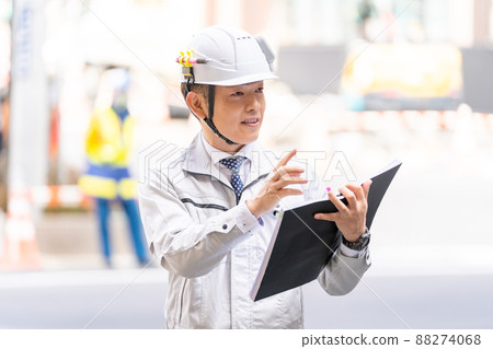 Site supervision, construction supervision, chief engineer, guidance and supervision 88274068